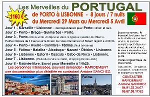 2017 03 29  AU  2017 04 05 AOBR VOYAGE AU PORTUGAL